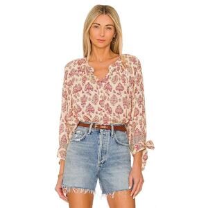 Natalie Martin Multicolor Renata Cyprus Print Top Small